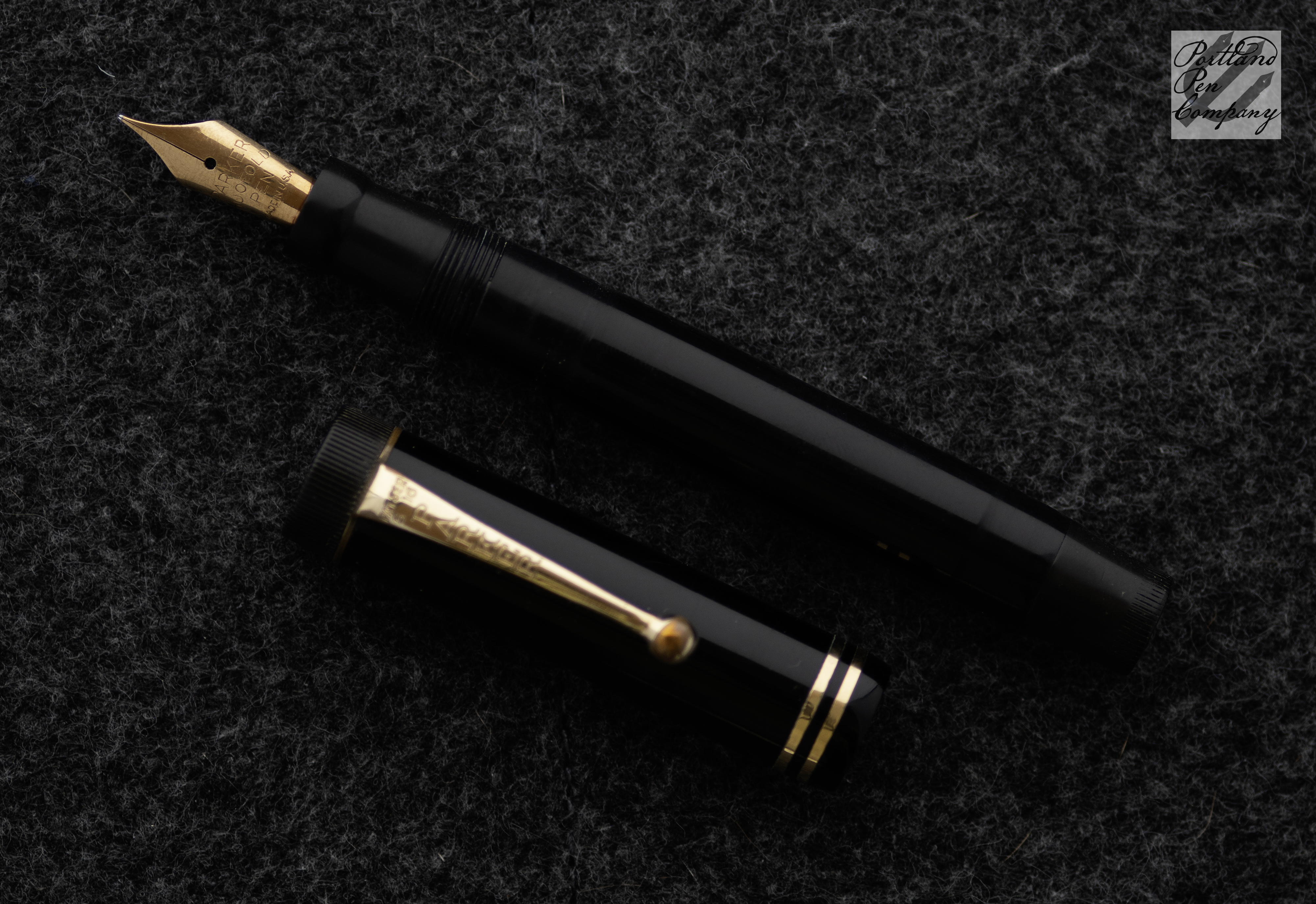 Restored Parker Duofold fountain pen